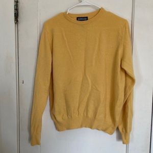 Yellow Cashmere Sweater